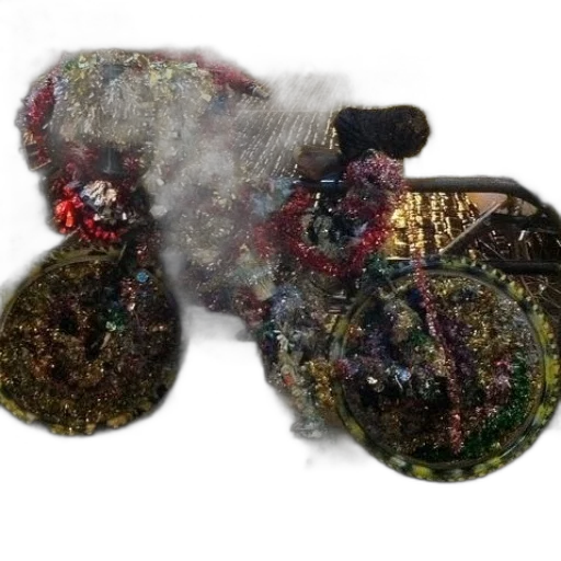 mask, dragon, shoes, crown transparent PNG cut-out