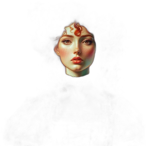 face, crown, mask, hat transparent PNG cut-out