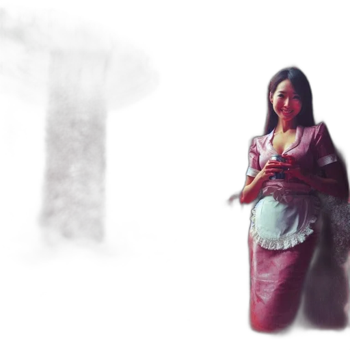 dress, jacket, weapon, robot transparent PNG cut-out