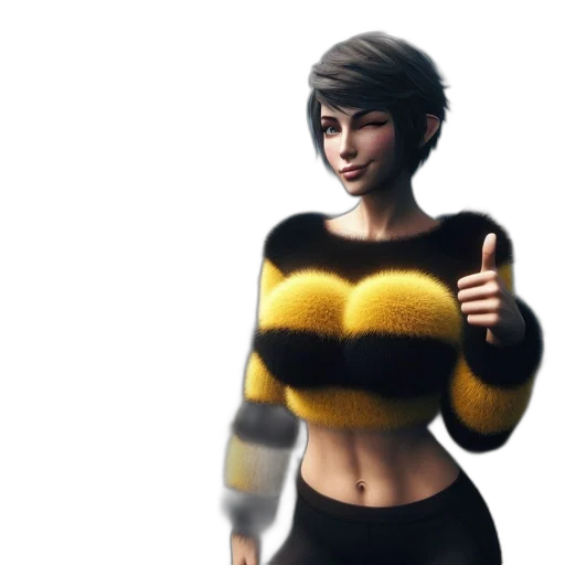 3d render, concept art, fantasy art, pixel art transparent PNG cut-out