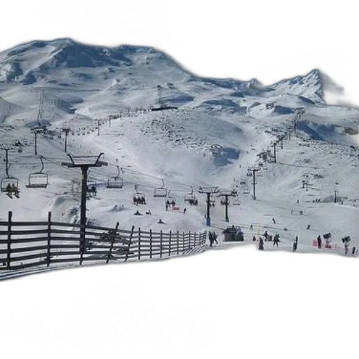photorealistic, snow, snowy, ski transparent PNG cut-out