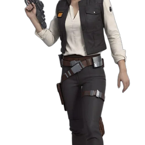 staff, jacket, weapon, concept art transparent PNG cut-out