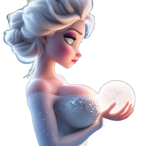 dress, jewelry, crown, fantasy art transparent PNG cut-out