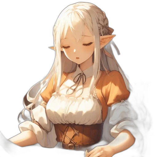 staff, dress, dragon, face transparent PNG cut-out