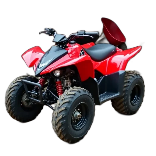 3d render, photorealistic, red, black transparent PNG cut-out