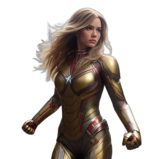 comic book art, concept art, fantasy art, 3d render transparent PNG cut-out