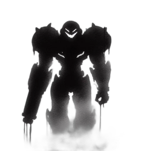 robot, weapon, creature, mask transparent PNG cut-out