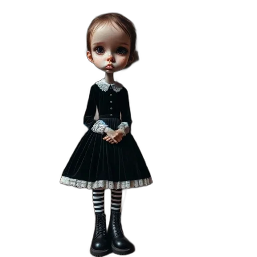 dress, 3d render, concept art, cartoon transparent PNG cut-out