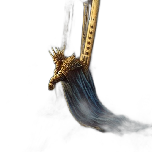 sword, staff, dragon, weapon transparent PNG cut-out