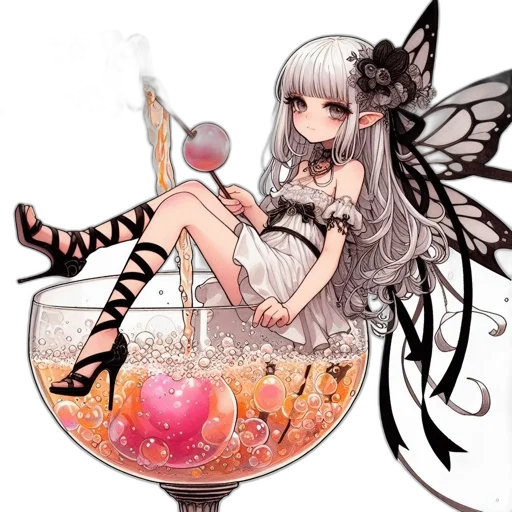 dragon, staff, food, dress transparent PNG cut-out