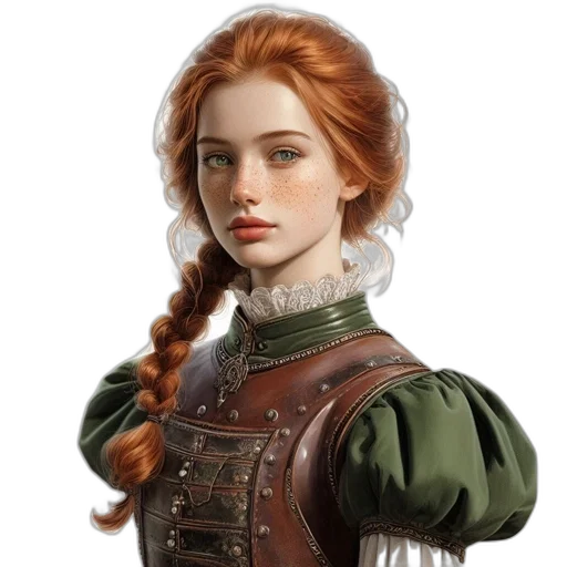 jacket, face, staff, fantasy art transparent PNG cut-out