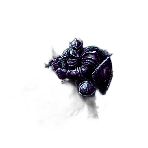 robot, creature, staff, weapon transparent PNG cut-out