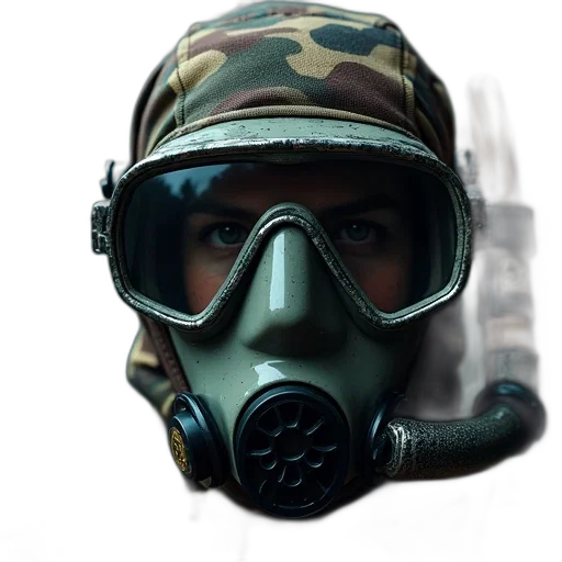 mask, face, weapon, hat transparent PNG cut-out