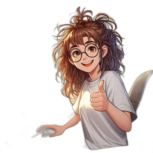 hair, staff, creature, animal transparent PNG cut-out