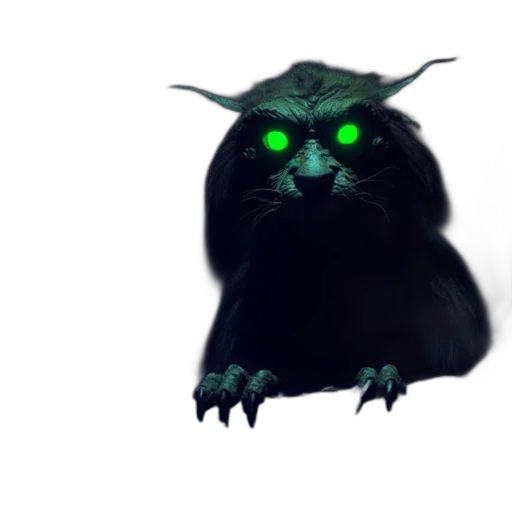 creature, mask, staff, animal transparent PNG cut-out