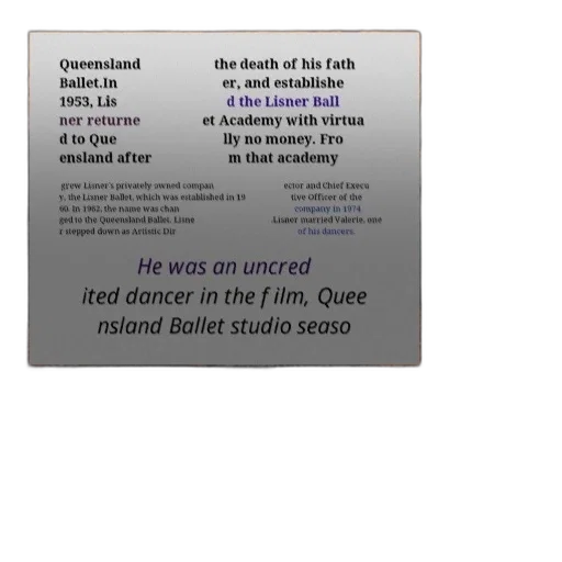 queensland, ballet, 1953, lis transparent PNG cut-out