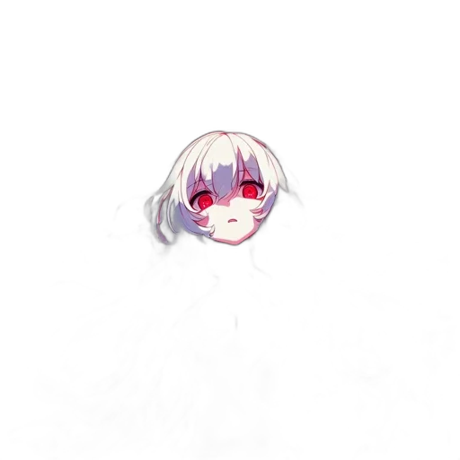 creature, face, hair, mask transparent PNG cut-out
