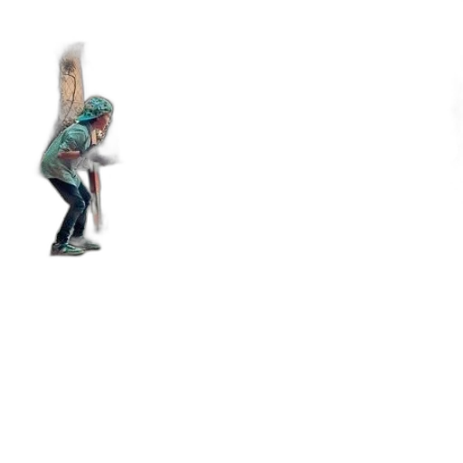 robot, staff, creature, shoes transparent PNG cut-out