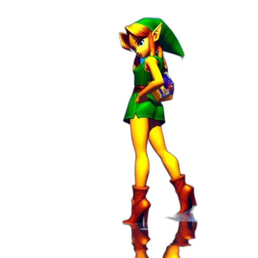 dress, staff, robot, weapon transparent PNG cut-out