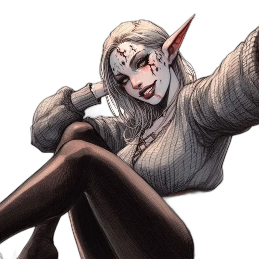 staff, concept art, comic book art, fantasy art transparent PNG cut-out