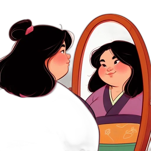 face, dress, cartoon, concept art transparent PNG cut-out