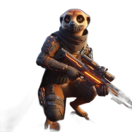 weapon, mask, staff, creature transparent PNG cut-out