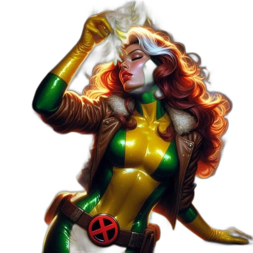 comic book art, concept art, fantasy art, golden transparent PNG cut-out