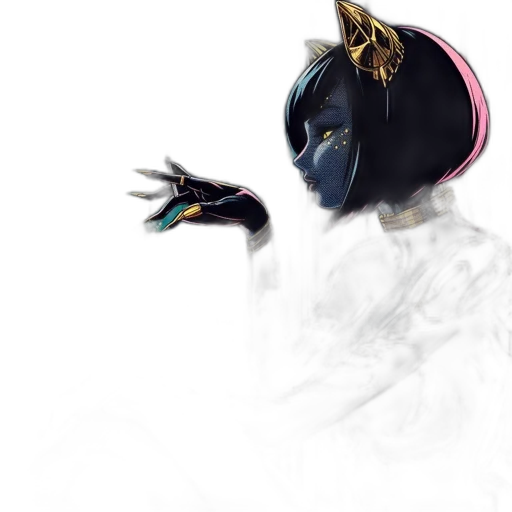 mask, dragon, crown, jewelry transparent PNG cut-out