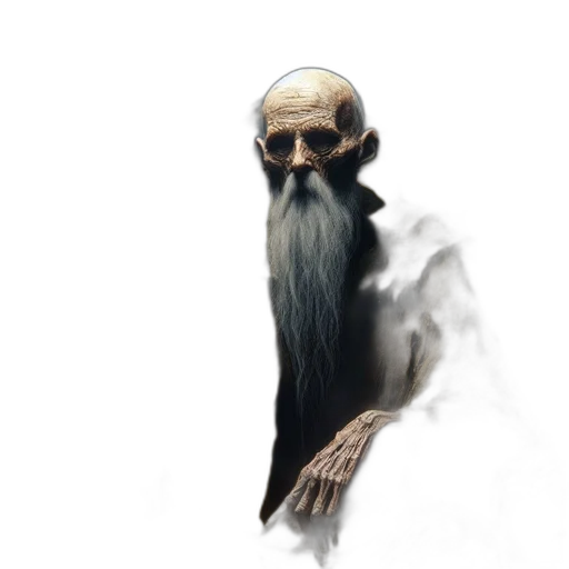 mask, creature, face, staff transparent PNG cut-out