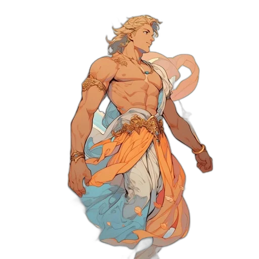 dragon, staff, concept art, fantasy art transparent PNG cut-out