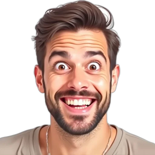 face, mask, staff, creature transparent PNG cut-out