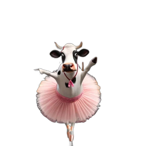 animal, dress, creature, flower transparent PNG cut-out