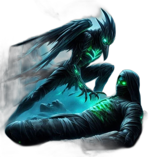 creature, mask, dragon, concept art transparent PNG cut-out