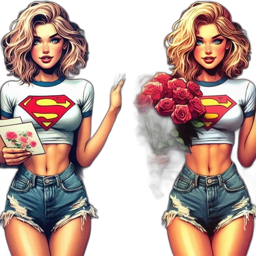 comic book art, pixel art, cartoon, concept art transparent PNG cut-out