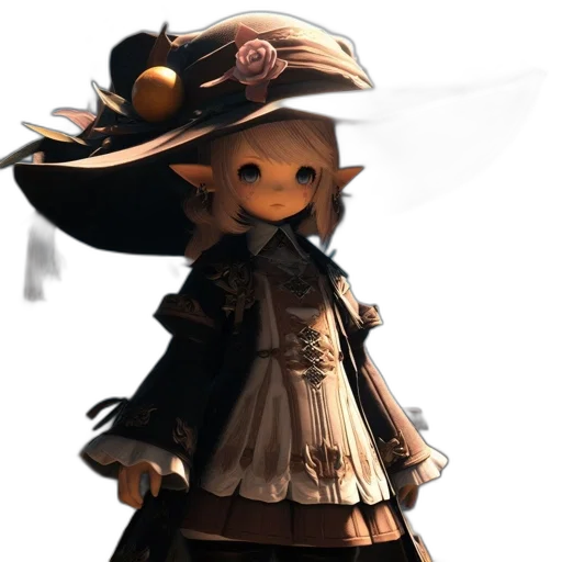 hat, staff, mask, face transparent PNG cut-out
