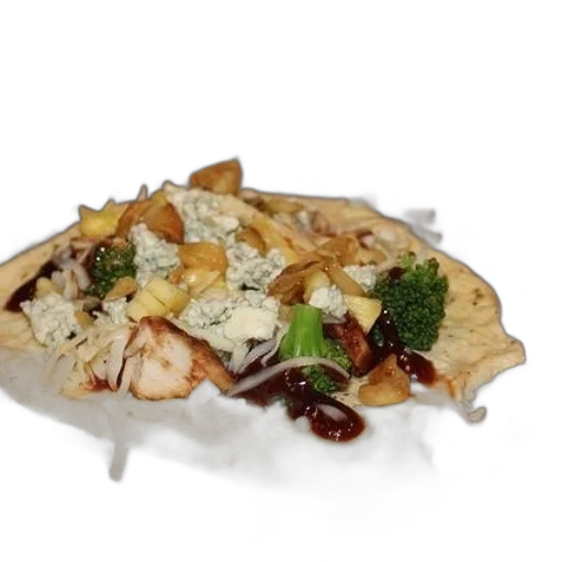 food, crown, photorealistic, 3d render transparent PNG cut-out