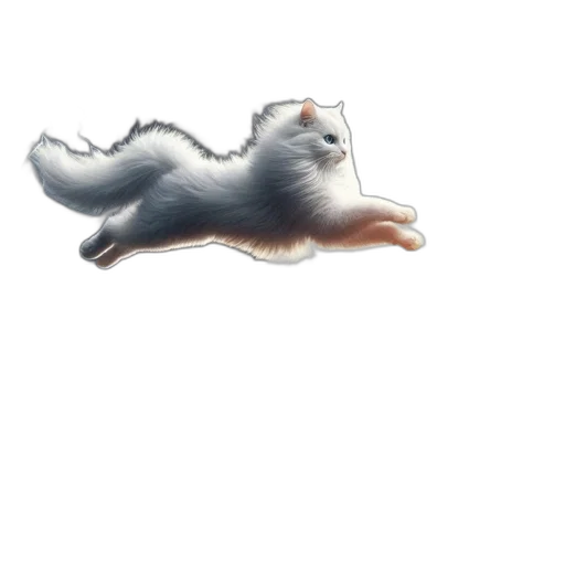 hair, animal, creature, staff transparent PNG cut-out