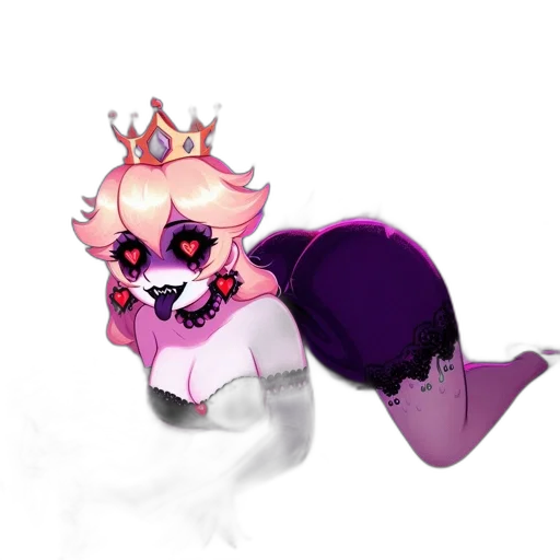 crown, staff, creature, mask transparent PNG cut-out
