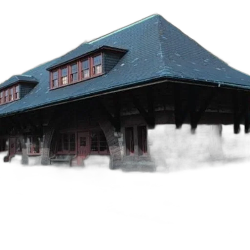 building, staff, mask, hat transparent PNG cut-out