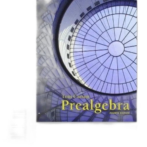 book, cover, prealgebra, tom transparent PNG cut-out