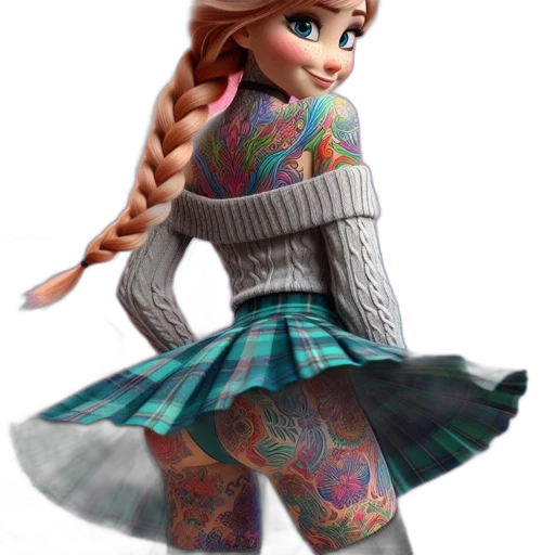 dress, jacket, 3d render, concept art transparent PNG cut-out