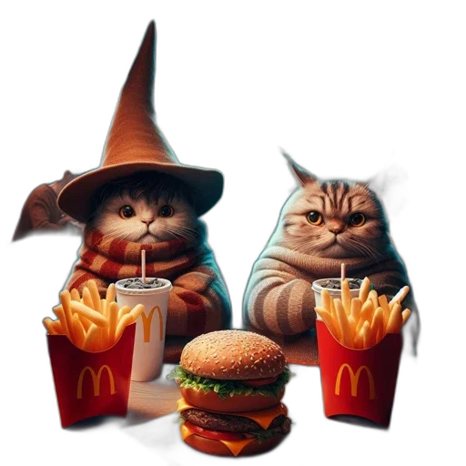 food, animal, 3d render, concept art transparent PNG cut-out
