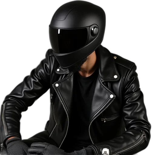 jacket, hat, mask, robot transparent PNG cut-out