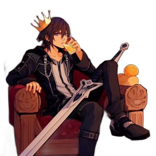 crown, sword, weapon, staff transparent PNG cut-out