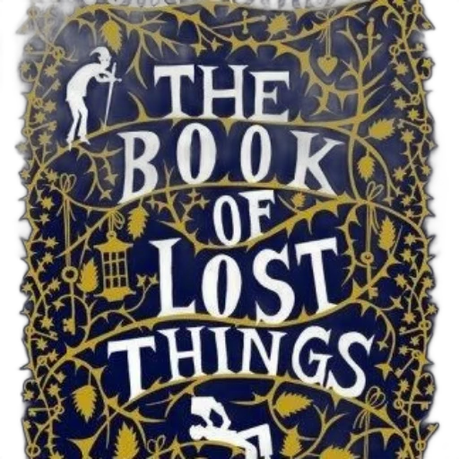 cover, book, lost, things transparent PNG cut-out