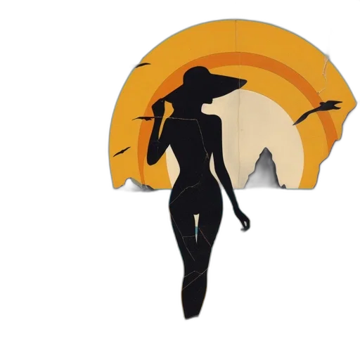 umbrella, hat, staff, mask transparent PNG cut-out