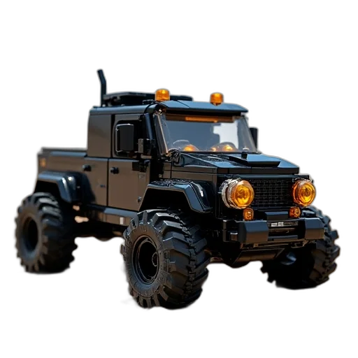 car, weapon, animal, 3d render transparent PNG cut-out