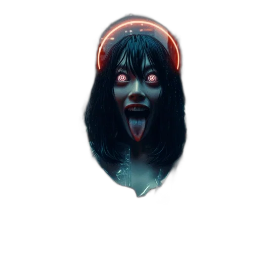 face, creature, mask, robot transparent PNG cut-out