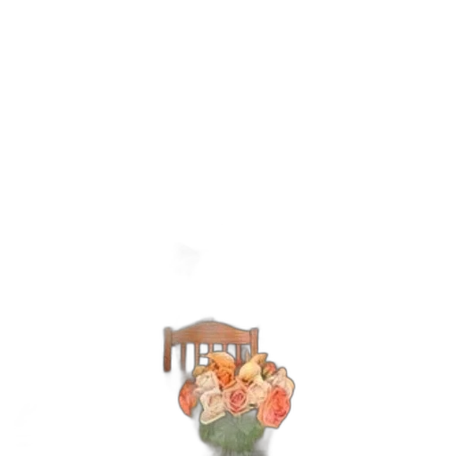 flower, furniture, staff, crown transparent PNG cut-out
