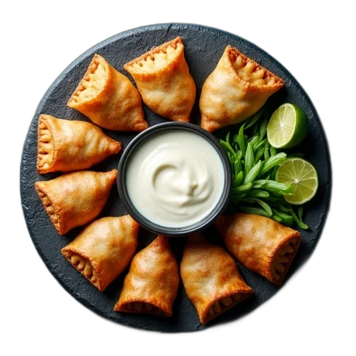 food, photorealistic, variety, appetizers transparent PNG cut-out